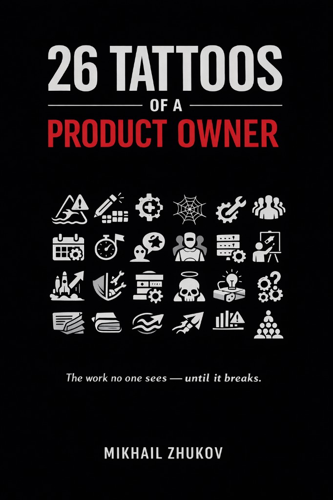 26 Tattoos of a Product Owner book cover